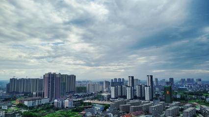 江西省抚州市临川区26楼楼顶实拍-高处不胜寒-欣赏这美轮美奂